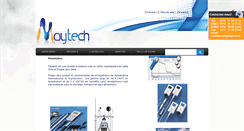 Desktop Screenshot of maytech.fr